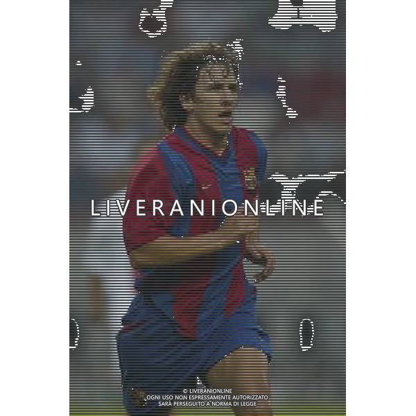 BARCELLONA CALCIO 2003 NELLA FOTO PUYOL CARLES FOTO ALDO LIVERANI