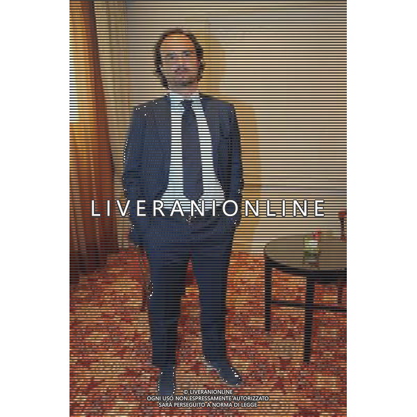MILANO 26/5/2010 PRINCIPE DI SAVOIA P.zza della REPUBBLICA PRESENTAZIONE DEL NUOVO PROGRAMMA TELEVISIVO: \'FRATELLI DI DALHIA\' NELLA FOTO GIUSEPPE GIANNINI EX CALCIATORE FOTO ROMANO/AG ALDO LIVERANI