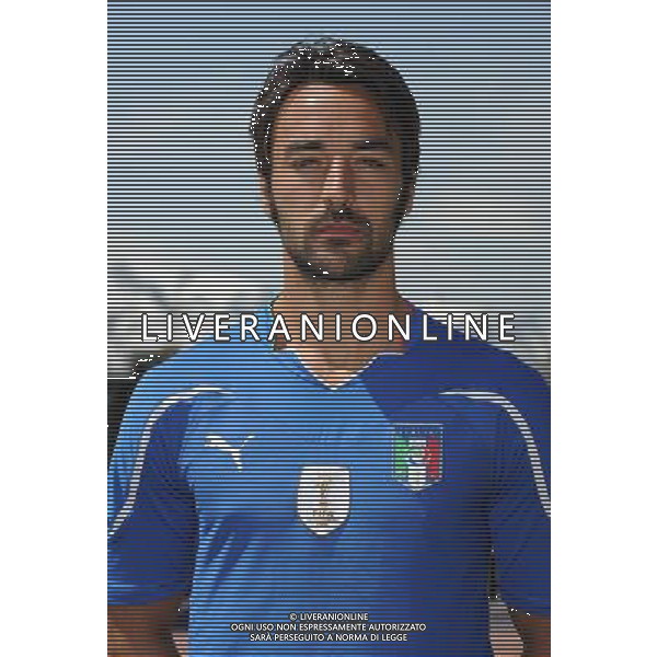 SESTRIERE ( TO) PRIMI PIANI NAZIONALE ITALIANA CALCIO. MONDIALI SUD AFRICA 2010 COPPA DEL MONDO NELLA FOTO: MATTIA CASSANI © UFFICIO STAMPA FIGC - AG. ALDO LIVERANI SAS