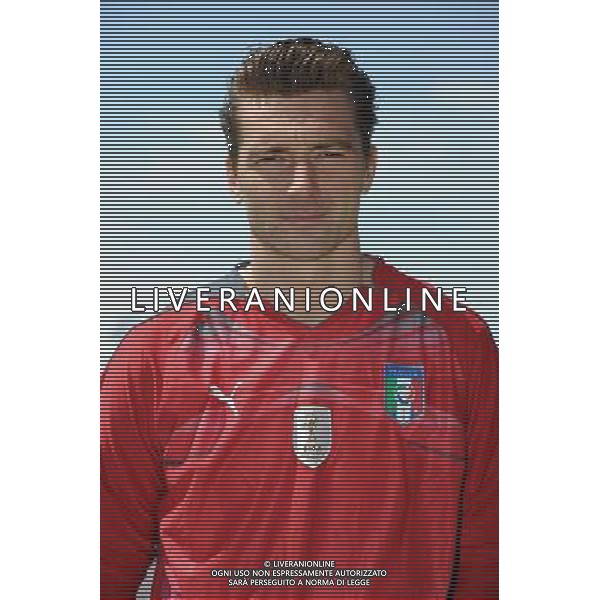 SESTRIERE ( TO) PRIMI PIANI NAZIONALE ITALIANA CALCIO. MONDIALI SUD AFRICA 2010 COPPA DEL MONDO NELLA FOTO: MORGAN DE SANCTIS © UFFICIO STAMPA FIGC - AG. ALDO LIVERANI SAS