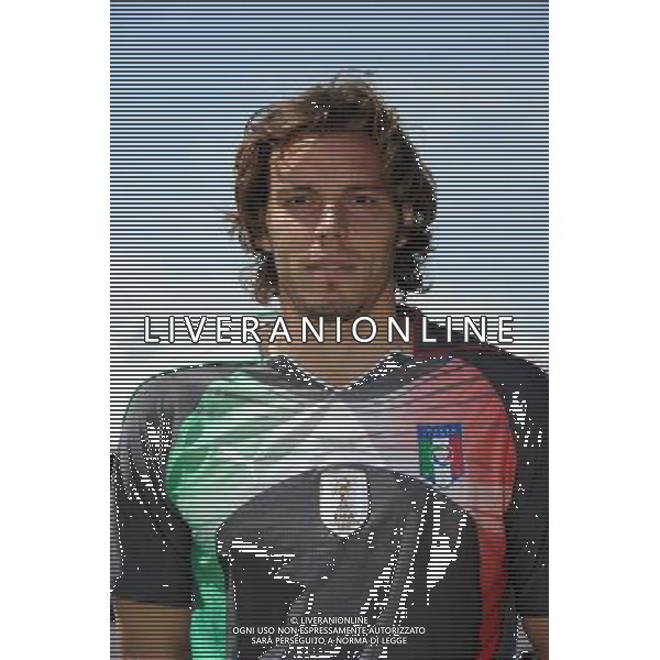 SESTRIERE ( TO) PRIMI PIANI NAZIONALE ITALIANA CALCIO. MONDIALI SUD AFRICA 2010 COPPA DEL MONDO NELLA FOTO: FEDERICO MARCHETTI © UFFICIO STAMPA FIGC - AG. ALDO LIVERANI SAS