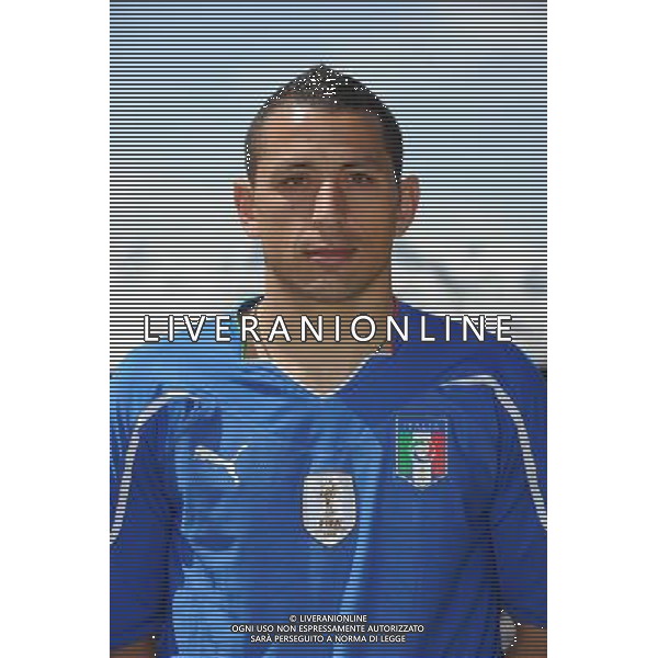 SESTRIERE ( TO) PRIMI PIANI NAZIONALE ITALIANA CALCIO. MONDIALI SUD AFRICA 2010 COPPA DEL MONDO NELLA FOTO: ANGELO PALOMBO © UFFICIO STAMPA FIGC - AG. ALDO LIVERANI SAS