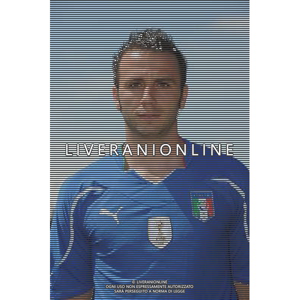 SESTRIERE ( TO) PRIMI PIANI NAZIONALE ITALIANA CALCIO. MONDIALI SUD AFRICA 2010 COPPA DEL MONDO NELLA FOTO: GIAMPAOLO PAZZINI © UFFICIO STAMPA FIGC - AG. ALDO LIVERANI SAS