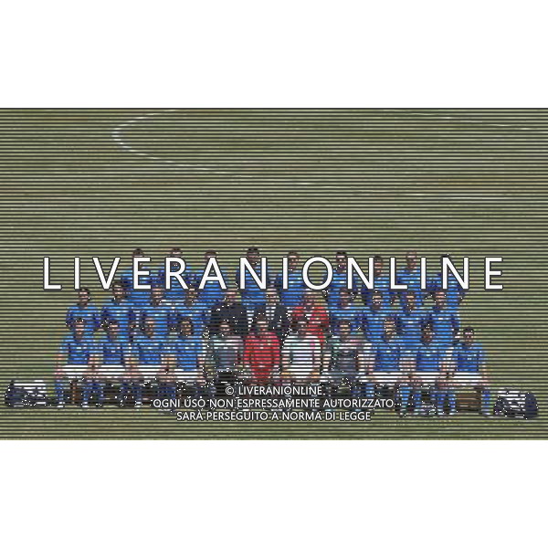 SESTRIERE ( TO) NAZIONALE ITALIANA CALCIO. MONDIALI SUD AFRICA 2010 COPPA DEL MONDO NELLA FOTO: FORMAZIONE NAZIONALE ITALIA © UFFICIO STAMPA FIGC - AG. ALDO LIVERANI SAS