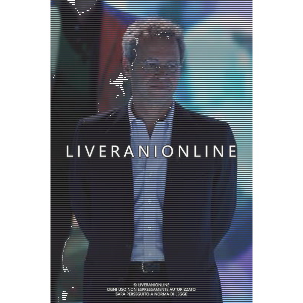 TRASMISSIONE TV: \' CHE TEMPO CHE FA\' - SPECIALE: \' IL GIOCO DEI MONDIALI\' nella foto: ENRICO MENTANA © Antonio Sorano - Ag. Aldo Liverani sas