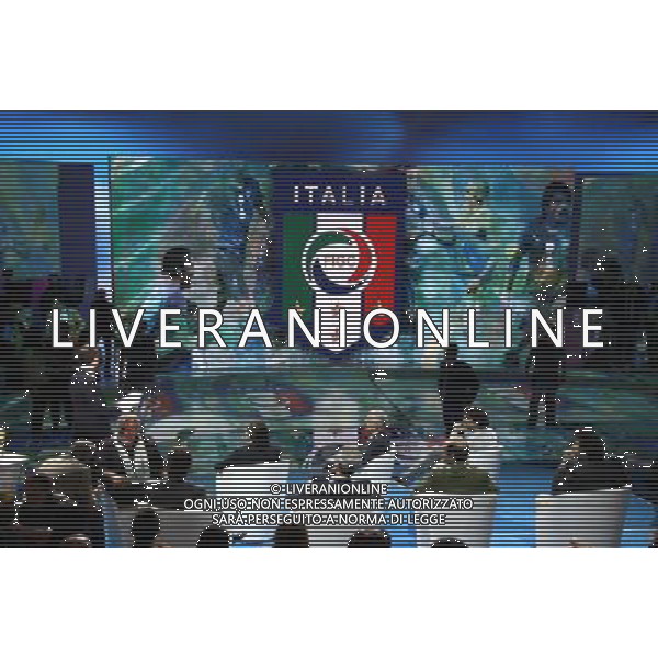 TRASMISSIONE TV: \' CHE TEMPO CHE FA\' - SPECIALE: \' IL GIOCO DEI MONDIALI\' nella foto: lo studio © Antonio Sorano - Ag. Aldo Liverani sas