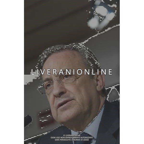 Madrid - FLORENTINO PEREZ ( Presidente del Real Madrid calcio) DURANTE LA CONFERENZA STAMPA DOVE HA CONFERMATO CHE IL NUOVO ALLENATORE DELLA SQUADRA SARA\' JOSE\' MOURINHO © Cesar Cebolla - Alfaqui - Ag. Aldo Liverani sas ITALY ONLY