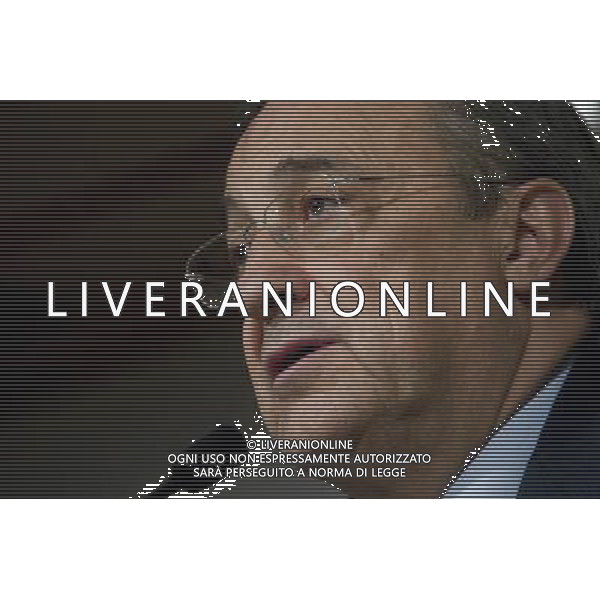 Madrid - FLORENTINO PEREZ ( Presidente del Real Madrid calcio) DURANTE LA CONFERENZA STAMPA DOVE HA CONFERMATO CHE IL NUOVO ALLENATORE DELLA SQUADRA SARA\' JOSE\' MOURINHO © Cesar Cebolla - Alfaqui - Ag. Aldo Liverani sas ITALY ONLY