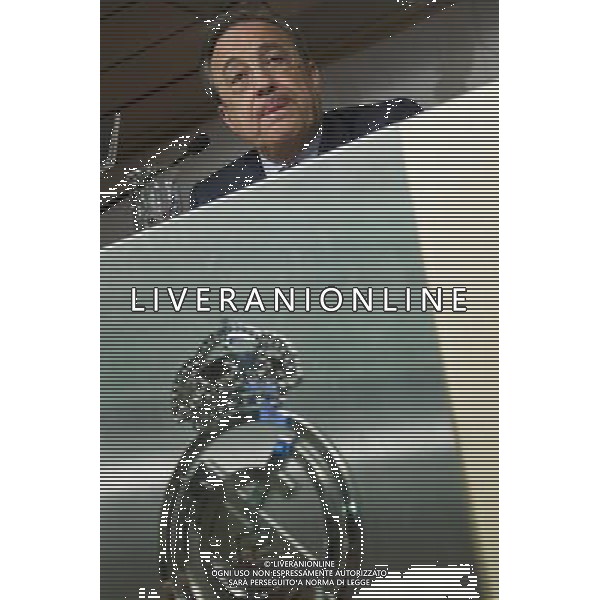 Madrid - FLORENTINO PEREZ ( Presidente del Real Madrid calcio) DURANTE LA CONFERENZA STAMPA DOVE HA CONFERMATO CHE IL NUOVO ALLENATORE DELLA SQUADRA SARA\' JOSE\' MOURINHO © Cesar Cebolla - Alfaqui - Ag. Aldo Liverani sas ITALY ONLY
