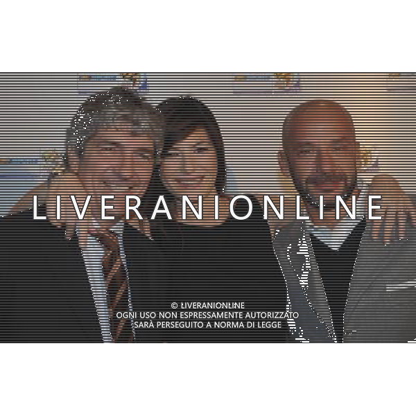 MILANO 27/5/2010 VIALE MONTENEGRO, 55 SKY PRESENTA LA SUA SQUADRA TELEVISIVA PER I MONDIALI DEL SUD AFRICA 2010 NELLA FOTO ILARIA D\' AMICO, PAOLO ROSSI E GIANLUCA VIALLI FOTO ROMANO/AG ALDO LIVERANI