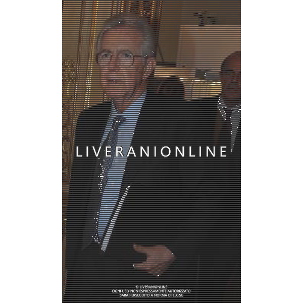 MILANO 27/5/2010 PALAZZO CLERICI VIA CLERICI, 5 TAVOLA ROTONDA \'DOPO LA GRECIA: L\' EUROPA ED IL GOVERNO DELLE CRISI\' NELLA FOTO MARIO MONTI FOTO ROMANO/AG ALDO LIVERANI