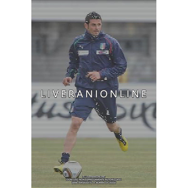 Sestriere 30-05-2010 Preparazione Nazionale Italiana Amichevole Nazionale Italiana Nella Foto: IAQUINTA VINCENZO AG ALDO LIVERANI