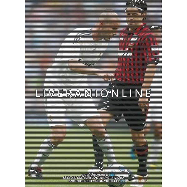 Real Madrid\'s Zinedine Zidane during corazon classic friendly veterans match. May 30, 2010. Photo: Alvaro / Alter / ALFAQUI ©AG . ALDO LIVERANI SAS ONLY ITALY