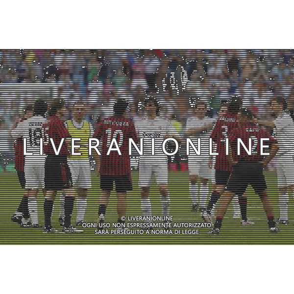 Madrid (30/05/10).- Estadio Santiago Bernabeu. Corazon Classic Match 2010 Real Madrid Veteranos 4- Milan Glorie 3 Photo: Alex Cid-Fuentes/ ALFAQUI ©AG . ALDO LIVERANI SAS ONLY ITALY