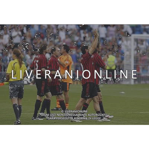 Madrid (30/05/10).- Estadio Santiago Bernabeu. Corazon Classic Match 2010 Real Madrid Veteranos 4- Milan Glorie 3 Photo: Alex Cid-Fuentes/ ALFAQUI ©AG . ALDO LIVERANI SAS ONLY ITALY