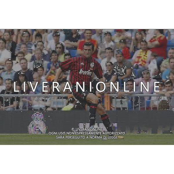 Madrid (30/05/10).- Estadio Santiago Bernabeu. Corazon Classic Match 2010 Real Madrid Veteranos 4- Milan Glorie 3 Cristian Panucci. Photo: Alex Cid-Fuentes/ ALFAQUI ©AG . ALDO LIVERANI SAS ONLY ITALY