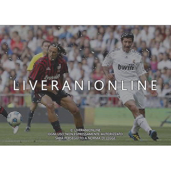 Madrid (30/05/10).- Estadio Santiago Bernabeu. Corazon Classic Match 2010 Real Madrid Veteranos 4- Milan Glorie 3 Photo: Alex Cid-Fuentes/ ALFAQUI ©AG . ALDO LIVERANI SAS ONLY ITALY