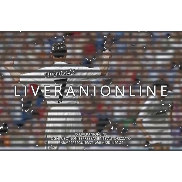 Madrid (30/05/10).- Estadio Santiago Bernabeu. Corazon Classic Match 2010 Real Madrid Veteranos 4- Milan Glorie 3 Emilio Butragueno. Photo: Alex Cid-Fuentes/ ALFAQUI ©AG . ALDO LIVERANI SAS ONLY ITALY