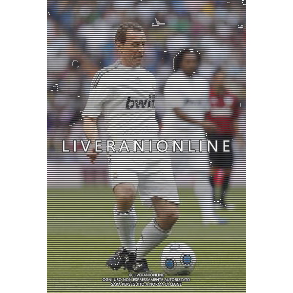Madrid (30/05/10).- Estadio Santiago Bernabeu. Corazon Classic Match 2010 Real Madrid Veteranos 4- Milan Glorie 3 Emilio Butragueno. Photo: Alex Cid-Fuentes/ ALFAQUI ©AG . ALDO LIVERANI SAS ONLY ITALY