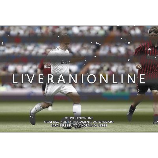 Madrid (30/05/10).- Estadio Santiago Bernabeu. Corazon Classic Match 2010 Real Madrid Veteranos 4- Milan Glorie 3 Emilio Butragueno. Photo: Alex Cid-Fuentes/ ALFAQUI ©AG . ALDO LIVERANI SAS ONLY ITALY