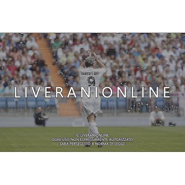 Madrid (30/05/10).- Estadio Santiago Bernabeu. Corazon Classic Match 2010 Real Madrid Veteranos 4- Milan Glorie 3 Carlos Alonso Santillana. Photo: Alex Cid-Fuentes/ ALFAQUI ©AG . ALDO LIVERANI SAS ONLY ITALY