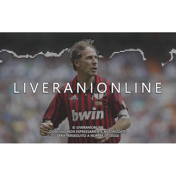 Madrid (30/05/10).- Estadio Santiago Bernabeu. Corazon Classic Match 2010 Real Madrid Veteranos 4- Milan Glorie 3 Franco Baresi. Photo: Alex Cid-Fuentes/ ALFAQUI ©AG . ALDO LIVERANI SAS ONLY ITALY