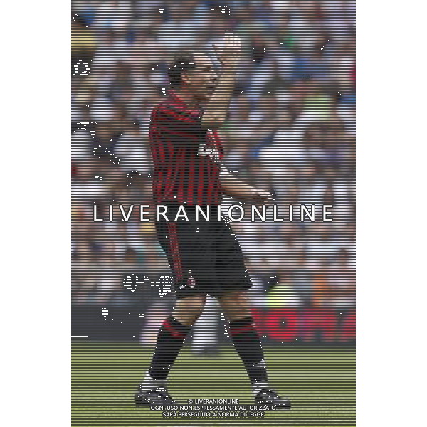 Madrid (30/05/10).- Estadio Santiago Bernabeu. Corazon Classic Match 2010 Real Madrid Veteranos 4- Milan Glorie 3 Franco Baresi. Photo: Alex Cid-Fuentes/ ALFAQUI ©AG . ALDO LIVERANI SAS ONLY ITALY