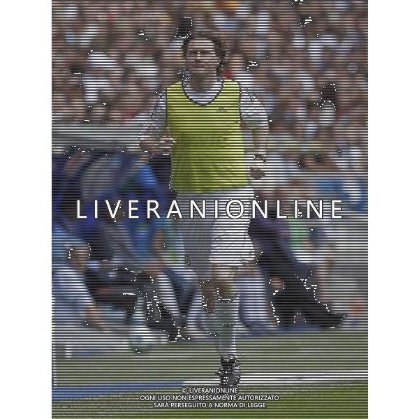 Madrid (30/05/10).- Estadio Santiago Bernabeu. Corazon Classic Match 2010 Real Madrid Veteranos 4- Milan Glorie 3 Steve Mcmanaman. Photo: Alex Cid-Fuentes/ ALFAQUI ©AG . ALDO LIVERANI SAS ONLY ITALY