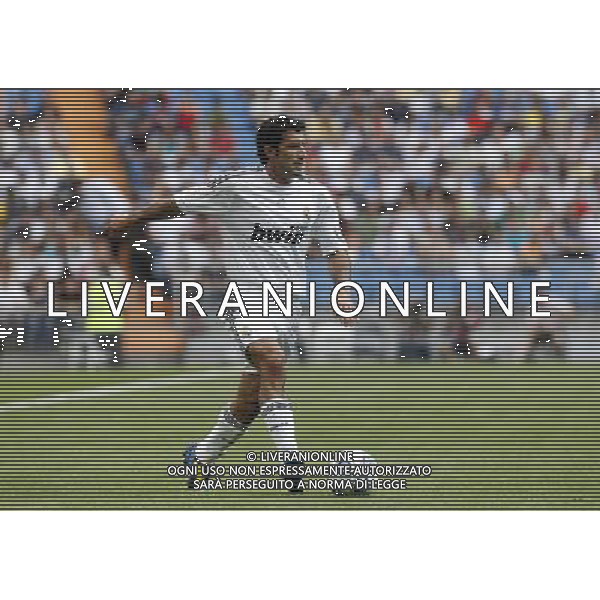 Madrid (30/05/10).- Estadio Santiago Bernabeu. Corazon Classic Match 2010 Real Madrid Veteranos 4- Milan Glorie 3 Luis Figo. Photo: Alex Cid-Fuentes/ ALFAQUI ©AG . ALDO LIVERANI SAS ONLY ITALY