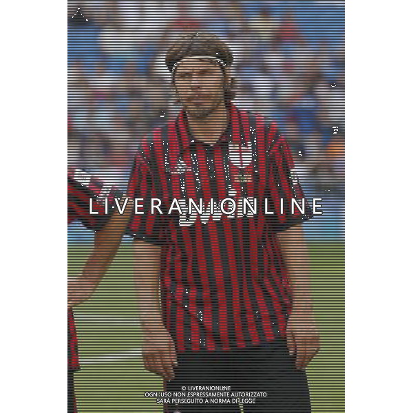 Madrid (30/05/10).- Estadio Santiago Bernabeu. Corazon Classic Match 2010 Real Madrid Veteranos 4- Milan Glorie 3 Zvonimir Boban. Photo: Alex Cid-Fuentes/ ALFAQUI ©AG . ALDO LIVERANI SAS ONLY ITALY