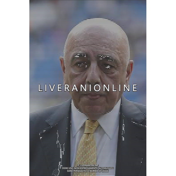 Madrid (30/05/10).- Estadio Santiago Bernabeu. Corazon Classic Match 2010 Real Madrid Veteranos 4- Milan Glorie 3 Adriano Galliani. Photo: Alex Cid-Fuentes/ ALFAQUI ©AG . ALDO LIVERANI SAS ONLY ITALY