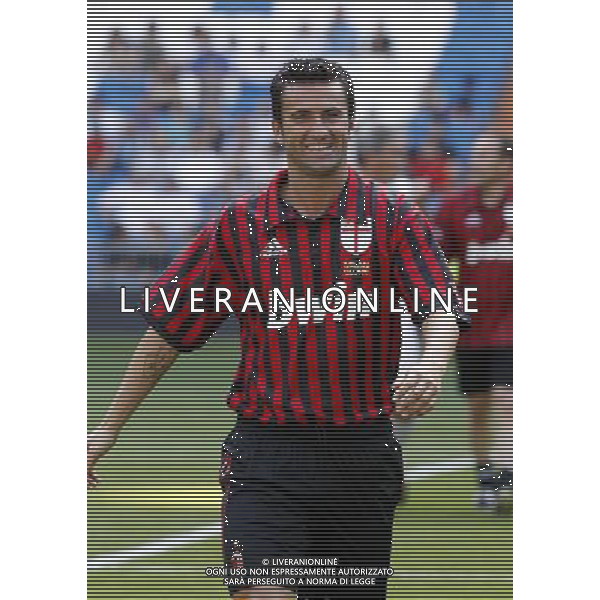 Madrid (30/05/10).- Estadio Santiago Bernabeu. Corazon Classic Match 2010 Real Madrid Veteranos 4- Milan Glorie 3 Cristian Panucci. Photo: Alex Cid-Fuentes/ ALFAQUI ©AG . ALDO LIVERANI SAS ONLY ITALY