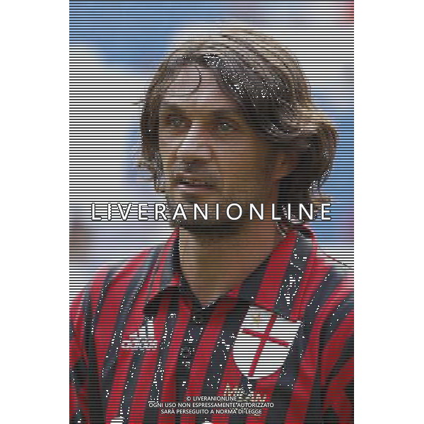 Madrid (30/05/10).- Estadio Santiago Bernabeu. Corazon Classic Match 2010 Real Madrid Veteranos 4- Milan Glorie 3 Paolo Maldini. Photo: Alex Cid-Fuentes/ ALFAQUI ©AG . ALDO LIVERANI SAS ONLY ITALY