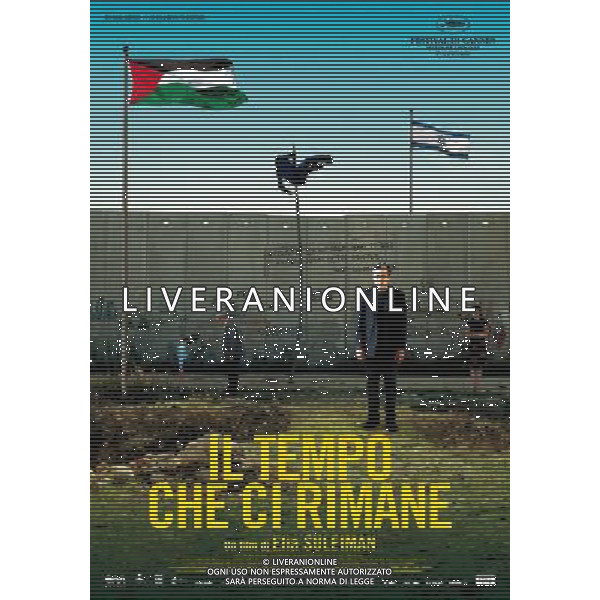 FILM IL TEMPO CHE CI RIMANE 2010 NELLA FOTO Locandina AG ALDO LIVERANI