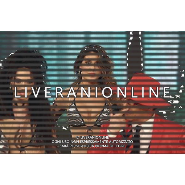 TRASMISSIONE TV: \' STIAMO TUTTI BENE\' nella foto: CECILIA RODRIGUEZ - CRISTIANO MALGIOGLIO foto Antonio Sorano - Ag. Aldo Liverani sas