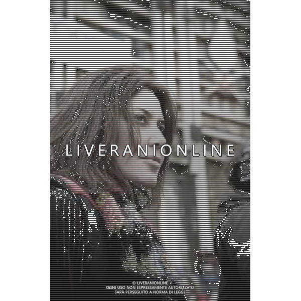 Draquila - L\'Italia che trema - 2010 Film Documentario diretto da Sabina Guzzanti nella foto Sabina Guzzanti AGENZIA ALDO LIVERANI SAS