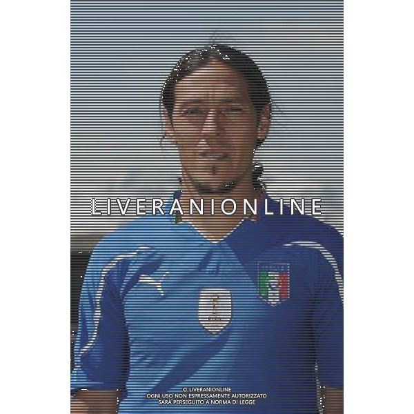 SESTRIERE ( TO) PRIMI PIANI NAZIONALE ITALIANA CALCIO. MONDIALI SUD AFRICA 2010 COPPA DEL MONDO NELLA FOTO: MAURO GERMAN CAMORANESI © UFFICIO STAMPA FIGC - AG. ALDO LIVERANI SAS