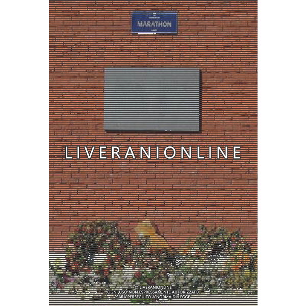 Amichevole Bruxelles - 03.05.2010 Italia-Messico Nella Foto:targa con i nomi delle persone scomparse la notte dell\'Heysel /Ph.Vitez-Ag. Aldo Liverani