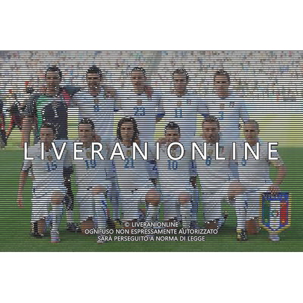 Amichevole Bruxelles - 03.05.2010 Italia-Messico Nella Foto:italia squadra formazione /Ph.Vitez-Ag. Aldo Liverani