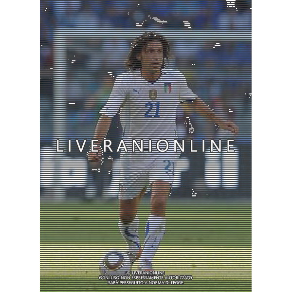 Amichevole Bruxelles - 03.05.2010 Italia-Messico Nella Foto:pirlo /Ph.Vitez-Ag. Aldo Liverani