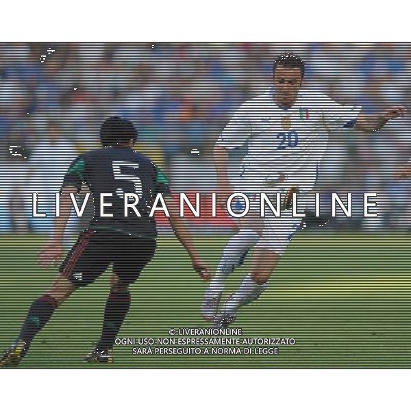 Amichevole Bruxelles - 03.05.2010 Italia-Messico Nella Foto:pazzini /Ph.Vitez-Ag. Aldo Liverani