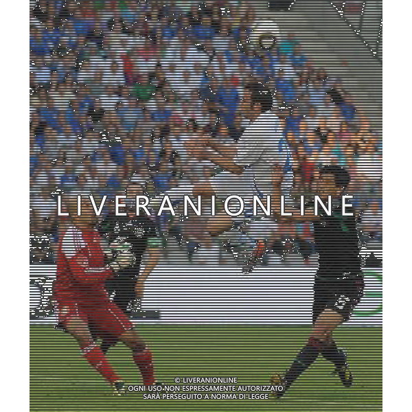 Amichevole Bruxelles - 03.05.2010 Italia-Messico Nella Foto:occasione pazzini /Ph.Vitez-Ag. Aldo Liverani