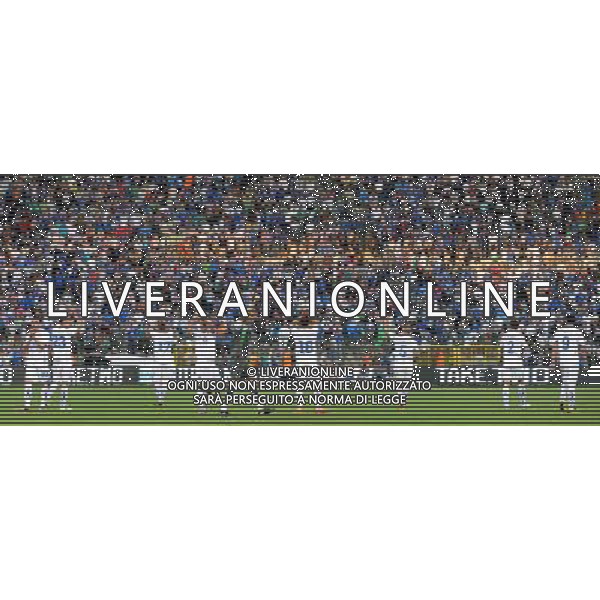 Amichevole Bruxelles - 03.05.2010 Italia-Messico Nella Foto:giocatori italia salutano i tifosi a fine partita /Ph.Vitez-Ag. Aldo Liverani