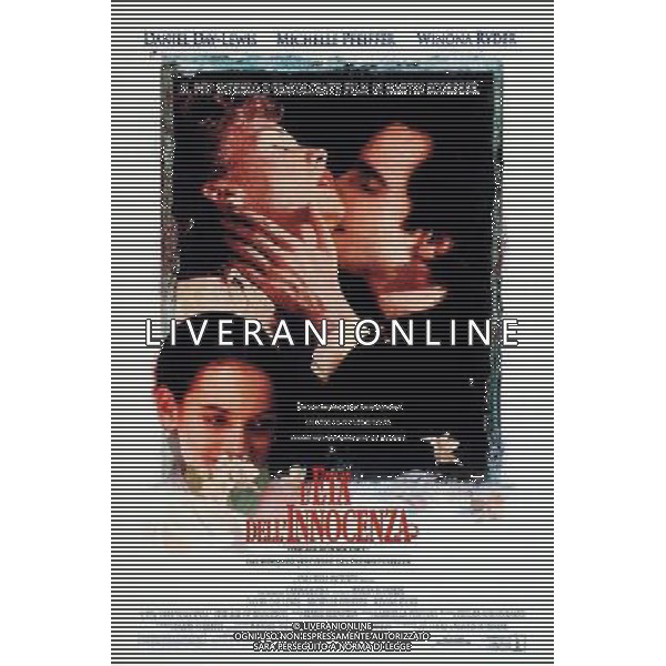 FILM L ETA DELL INNOCENZA 1993 NELLA FOTO LOCANDINA AG ALDO LIVERANI