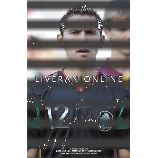 Amichevole Bruxelles - 03.05.2010 Italia-Messico Nella Foto:Aguilar Paul /Ph.Vitez-Ag. Aldo Liverani