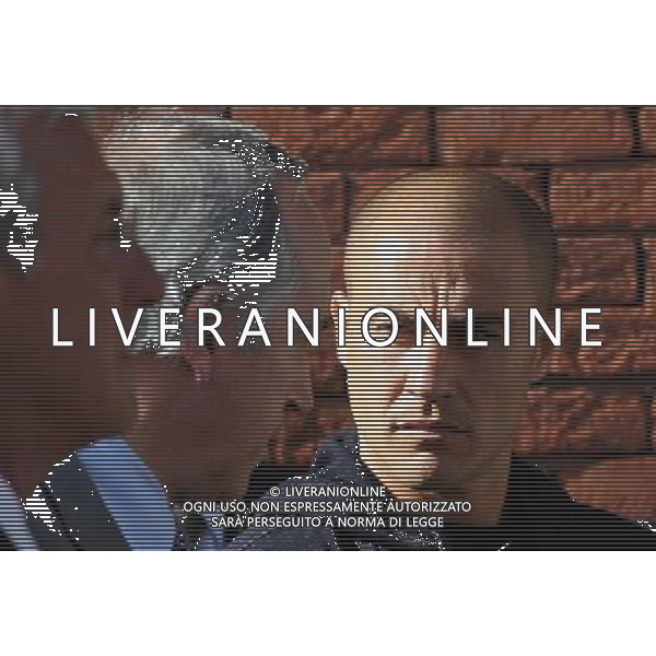 Amichevole Bruxelles - 03.05.2010 Italia-Messico Nella Foto:Cannavaro Fabio-Abete Giancarlo-Lippi Marcello /Ph.Vitez-Ag. Aldo Liverani