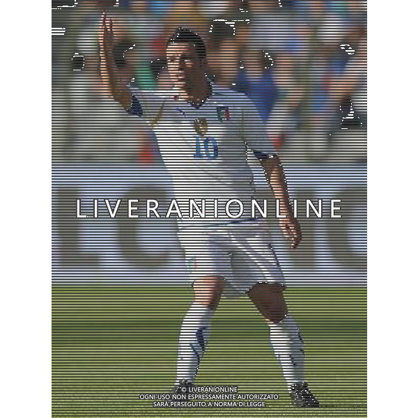 Amichevole Bruxelles - 03.05.2010 Italia-Messico Nella Foto:Di Natale Antonio /Ph.Vitez-Ag. Aldo Liverani