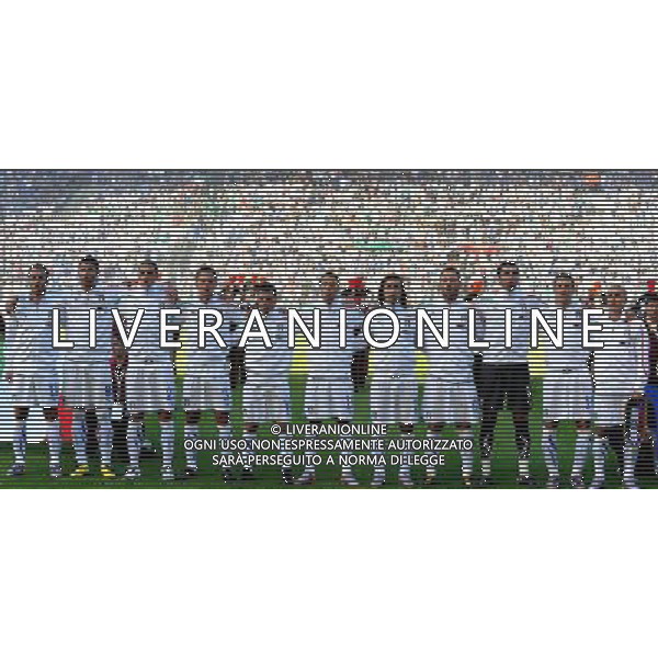 Amichevole Bruxelles - 03.05.2010 Italia-Messico Nella Foto:Italia-Squadra durante l\'Inno Nazionale /Ph.Vitez-Ag. Aldo Liverani