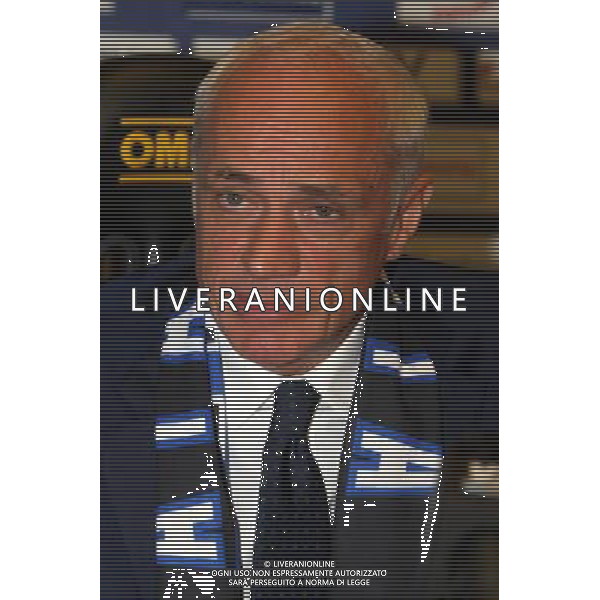 BERGAMO05/06/2010 PRESENTAZIONE DEL NUOVO PRESIDENTE ATALANTA CALCIO ANTONIO PERCASSI NELLA FOTO ANTONIO PERCASSI PRESIDENTE ATALANTA CALCIO AG ALDO LIVERANI
