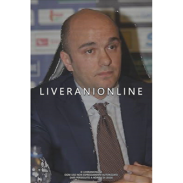 BERGAMO05/06/2010 PRESENTAZIONE DEL NUOVO PRESIDENTE ATALANTA CALCIO ANTONIO PERCASSI NELLA FOTO LUCA PERCASSI AMMINISTRATORE DELEGATO ATALANTA CALCIO AG ALDO LIVERANI